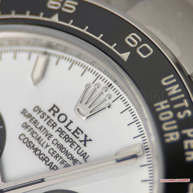 CBD factory top-tier watch RolexDaytonawhite dialsteel bracelet4131clasplive photos