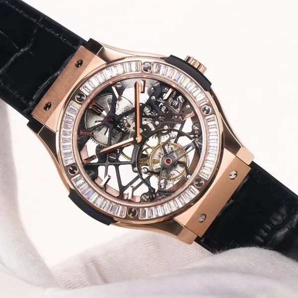 Hublot high-quality watch (Hublot) CLASSIC FUSION series tourbillon watch front view