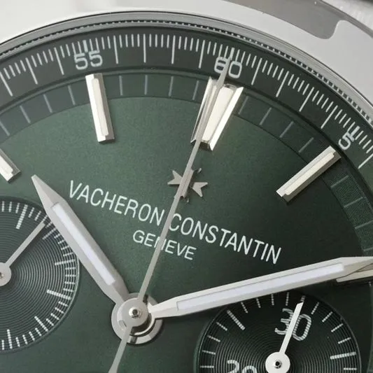Vacheron Constantintop-tier watch green dial Zonghengsihai V3 upgraded version 41mmrubber straprose gold6