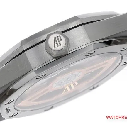 collectible watches ZF FactoryRoyal OakAudemars Piguetblue dial15500caseback live photo