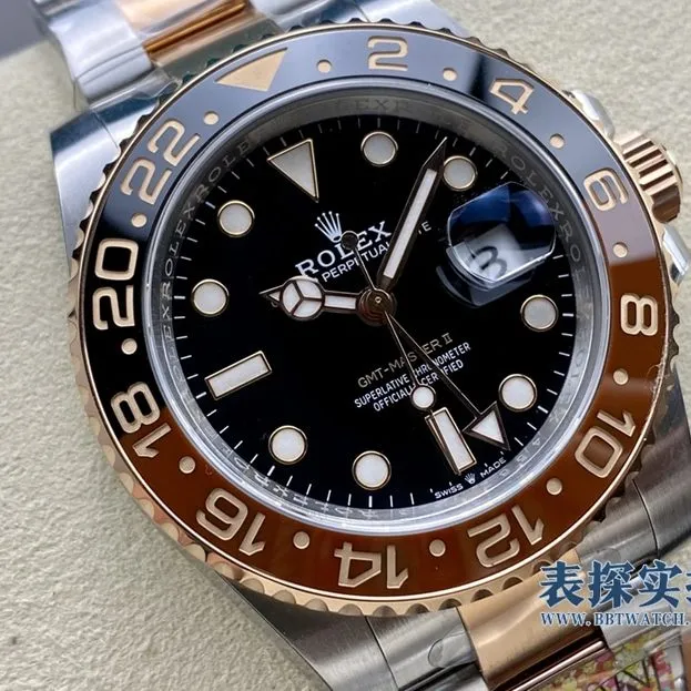 top-tiersuper cloneRolex126711 Sarsaparilla GMT-Master bottom cover