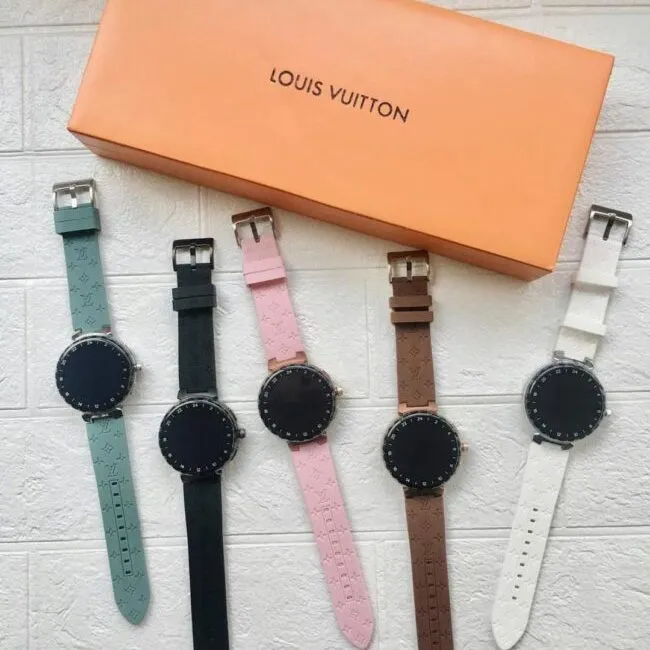 Factory LV 3rd Generation Silicone Men's Watch Front View