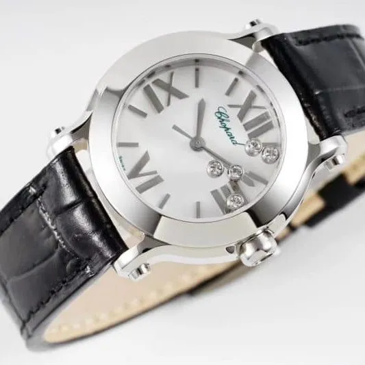 Chopard Happy Diamonds 278509-3001 Watch Review: Buckle Photo