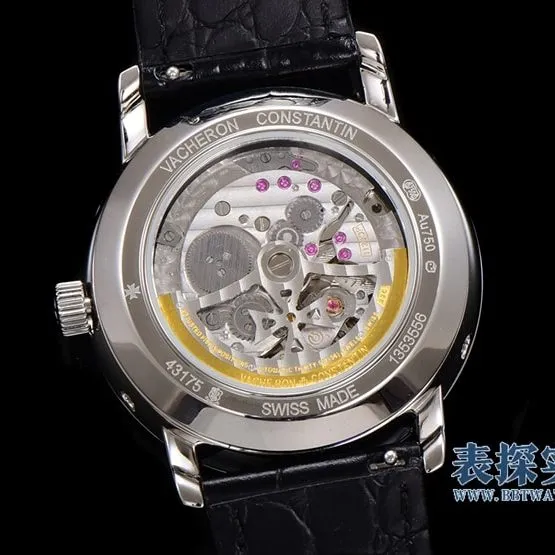 top-tiersuper cloneVacheron Constantin Heritage Series White Steel Perpetual Calendar Men's Mechanical Watch clasp
