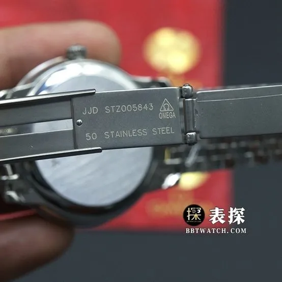 Omega Diefei watch men's black dialsteel bracelet picture and price side live photo