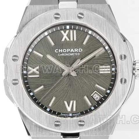 collectible watch GH factory Chopard snow mountain proud wing gray plate 41mmfront live photo