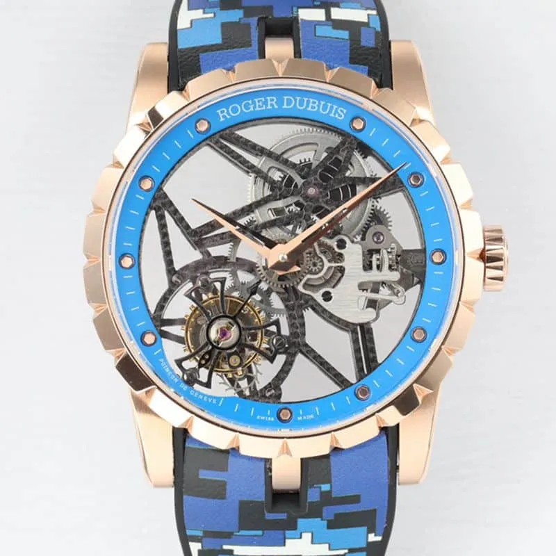Roger Dubuis top-tiersuper watch EXCALIBUR king series men's tourbillon watch clasp picture