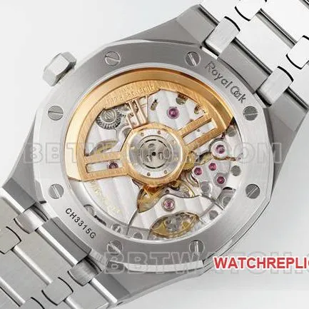 top-tier watch Royal OakDDF factory Audemars Piguetgreen dial4302 mechanical 15510side live photo