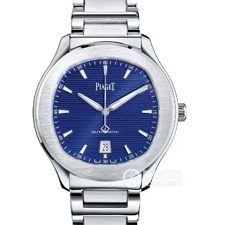 MKS FactoryPIAGET POLO count 1:1replica watch blue dialsteel bracelet model G0A41002clasplive photos