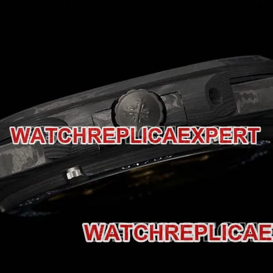 Patek Philippe watch DIW factory Nautilus blue black dial carbon fiber mechanical steel bracelet model 5711braceletlive photos