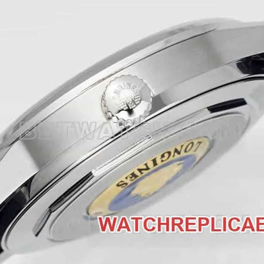 APS factory Longines classic replica1:1top-tier red plate moon phaseleather strap model braceletlive photos