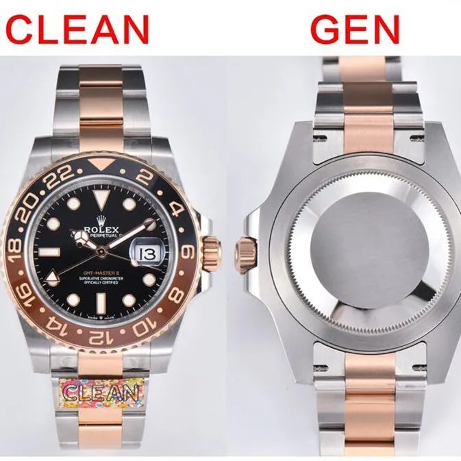 C Factory Greenwich Sars Circle 126711 Real and Fake Comparison Review Rolex Top collectible watches Appearance Comparison Chart
