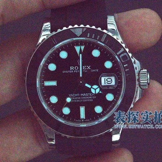 Rolextop-tier table VS Factorywhite gold yacht movement structure