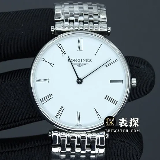 Longines Jialan watch women's white dialsteel bracelet model pictures and prices front live photo