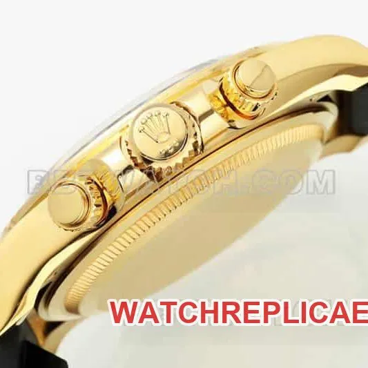 APS factory RolexDaytonatop-tier 1:1super meteorite diskyellow gold126518side live photo