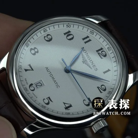 KL factory Longines famous craftsman top-tier watch white dial blue needle leather strap model pictures and prices clasplive photos