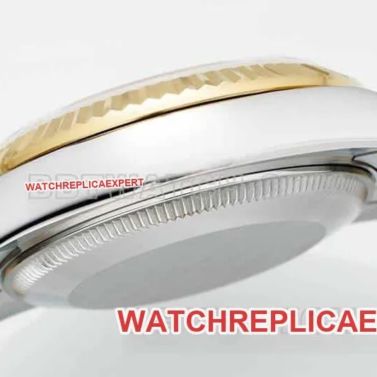 ARF FactoryRolex log 1:1super clonewhite dial31mm gold three-lattice chain link278273caseback live photo