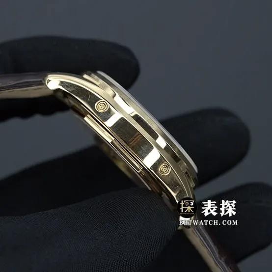 ZF Factory Vacheron Constantin Woodland Model Top collectible watches Men's Full Calendar Moon Phase strap models Pictures and Prices Buckle Real Pictures