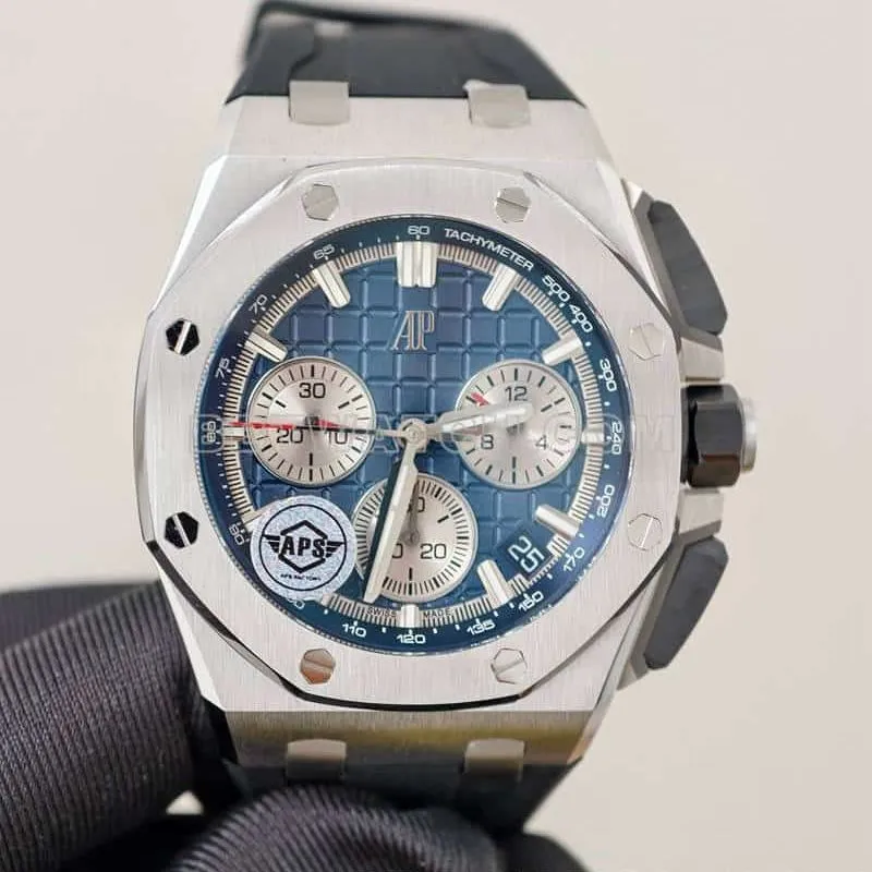 APS factory Audemars PiguetRoyal Oak offshore type 1:1super cloneblue dial26420side live photo