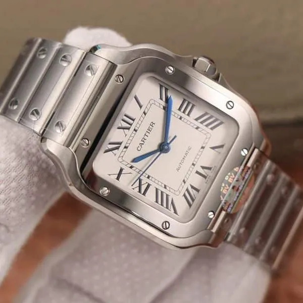 Cartier high-quality watches new Santos watch side view