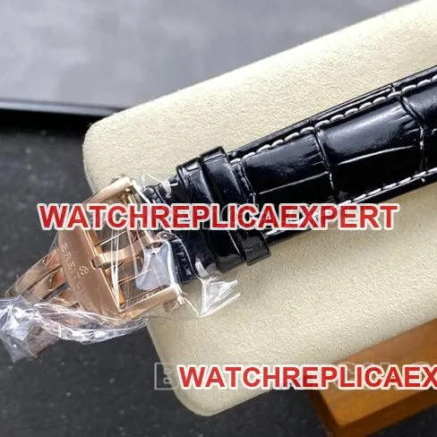 watch aviation chronographBLS factory Breitlingrose goldgreen dialleather strap model braceletlive photos