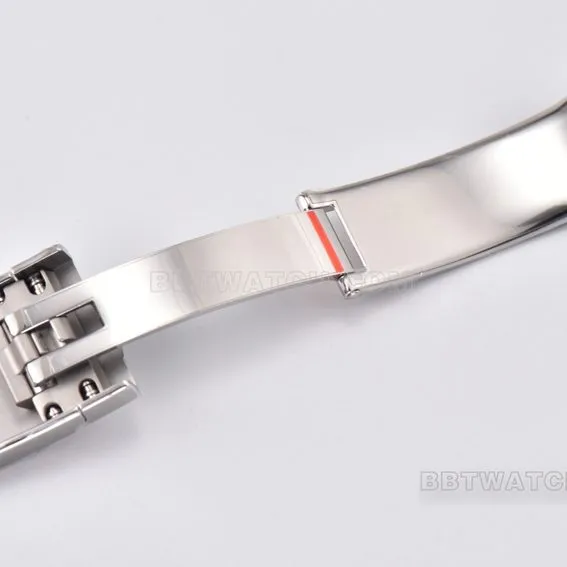 C factory Rolex log 1:1top-tier replicawhite dial41mm three-row link m126334-0009clasplive photos