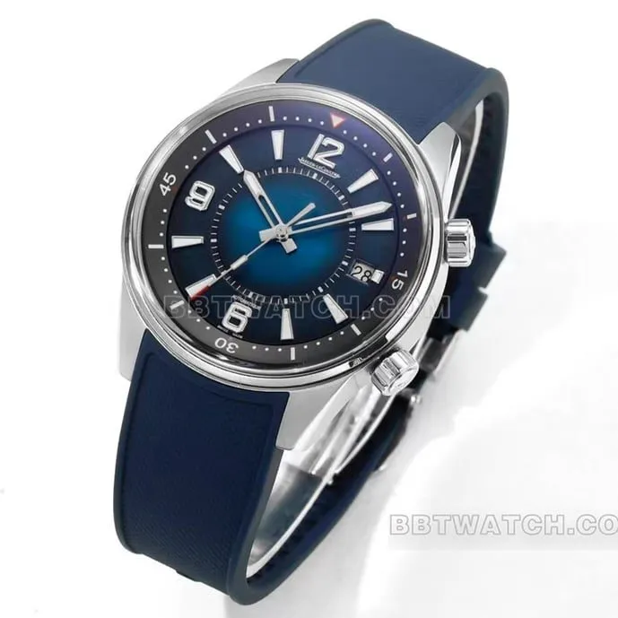BLS factory Jaeger-LeCoultre Beichen 1:1top-tier replicablue dial rubber model 906868Jside live photo