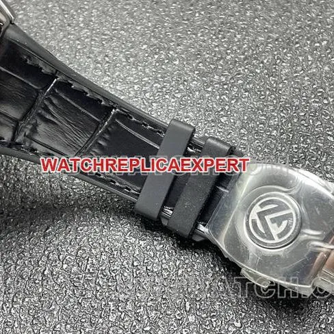 collectible watch Franck Muller ABF factory V45black dial leather braceletcaseback live photo