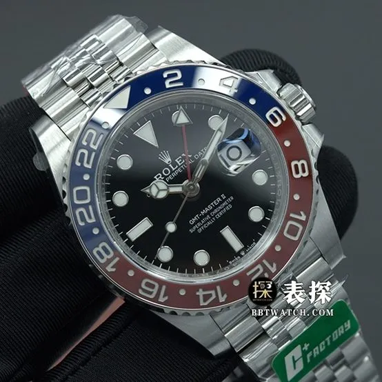 Rolex watch,c+GMT-Masterreplica watch,overall live photos
