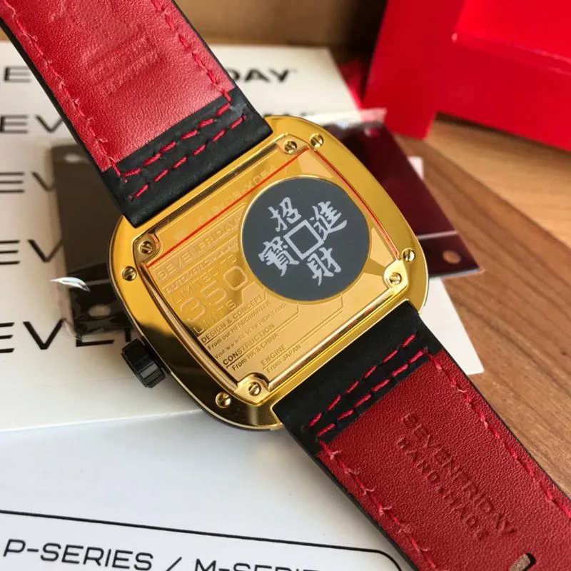 Seven day display five watch lucky money limited edition automatic movementmen's watch front view