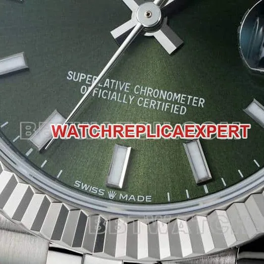 ARF FactoryRolex log 1:1top-tier replicagreen dial stick hour markers 31mm five-grid link 278274caseback live photo