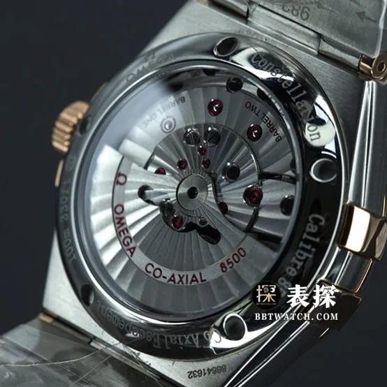 3S factory Omega Constellation top-tier 1:1high-quality watch men's white dialsteel bracelet model pictures and prices side live photo