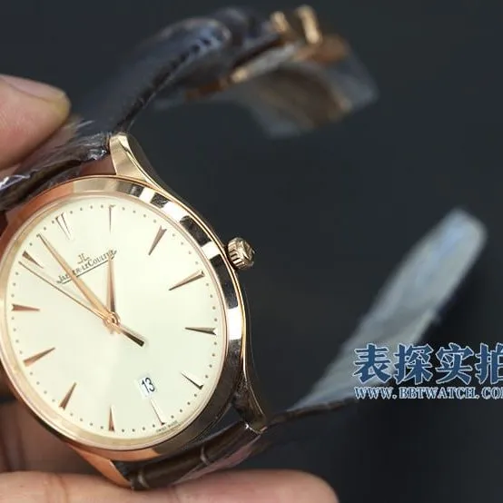 Jaeger-LeCoultrereplica watch master series ultra-thin mechanical men's watchmovement details
