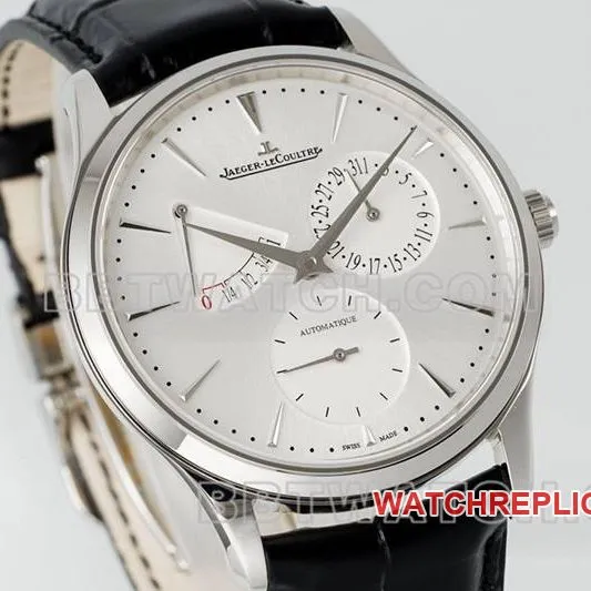 Jaeger-LeCoultre's collectible Watch: APS Factory Ultra-Thin Master 896 Caliber with Power Reserve, Mechanical Strap—Actual Photos of the Strap