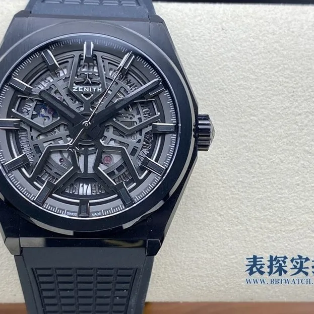 LF men's Zenith 1:1replica watch hollow mechanical watch 49.9000.670/78.R782bracelet picture