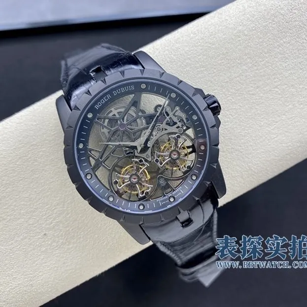 Roger Dolby King Series hollow double flying tourbillonclasp