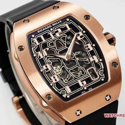 collectible watch Richard Mille hollow dialRM67-01caseback live photo