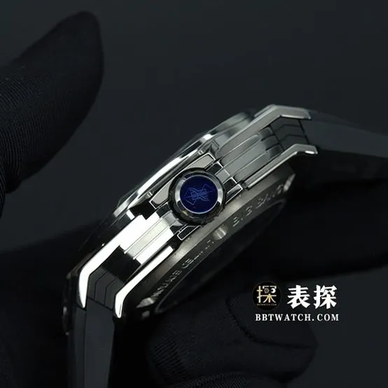 BBF factory BIG BANGHublot1:1replica watch black dial rubber model 418.NX.1107.RX.MXM19clasplive photos