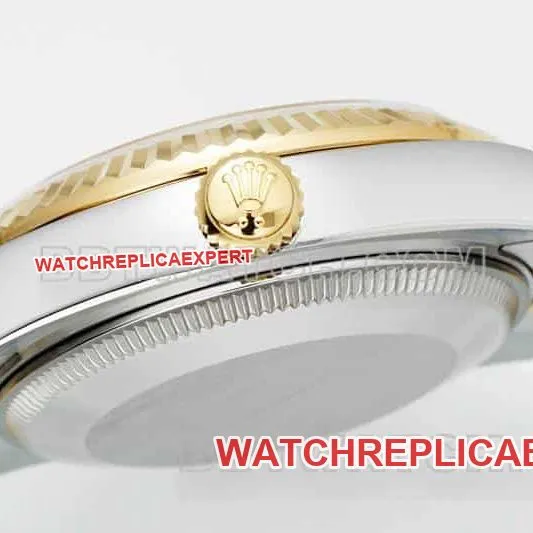 ARF FactoryRolex log top-tier 1:1high-quality replicablack dial31mm gold triple link 278273side live photo