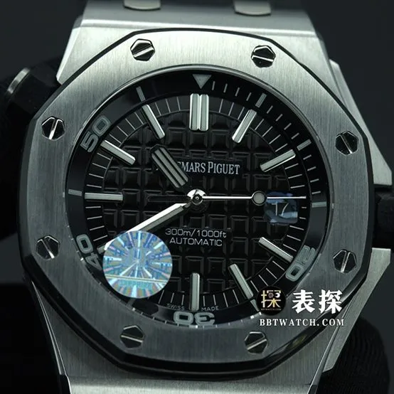JF factory Audemars PiguetRoyal Oak offshore type 157101:1super watch men's black dial rubber model pictures and prices clasplive photos