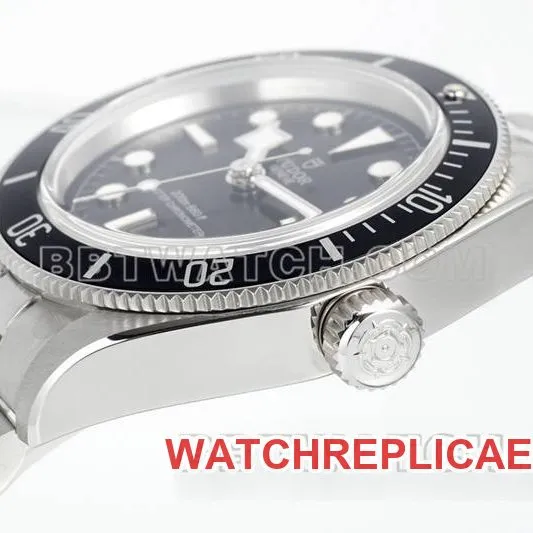 Tudor Watch ZF Factory Biwan Black Plate 41mm Steel Strap Model M7941A1 Strap Actual Picture