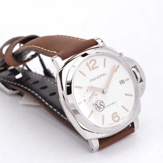 Paneraireplica watch Lumino Dour PAM1046 classic sandwich beige dial watch clasp picture