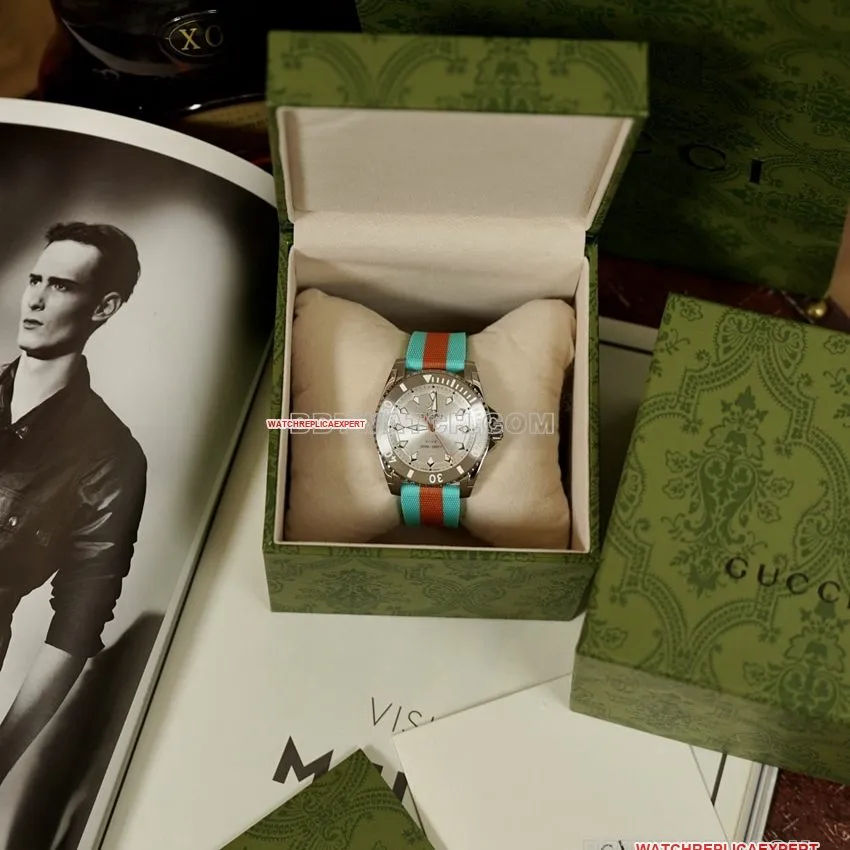 Gucci 1:1super clone2024 new silver white dialYA136351clasplive photos