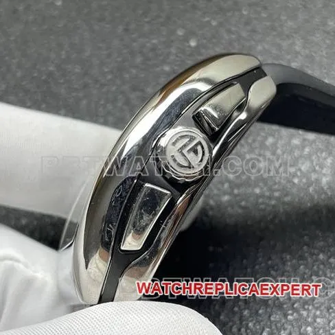 collectible watch Franck Muller ABF factory V45black dial leather braceletside live photo