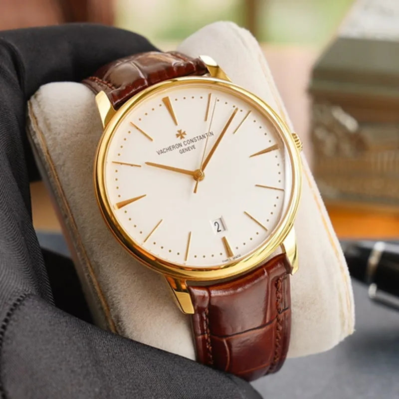 Vacheron Constantin Patrimony series couple's watch front view