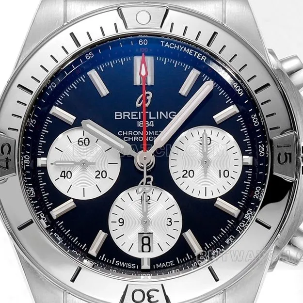 BLS factory Breitling machinery chronograph1:1super black panda disk AB0134101B1A1braceletlive photos