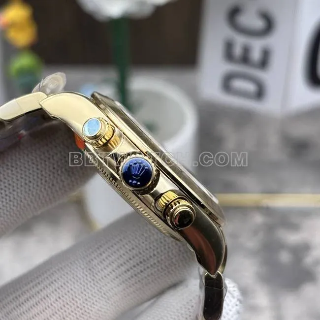 watch Daytona gold plate CBD factory Rolexyellow gold4131 mechanical clasplive photos