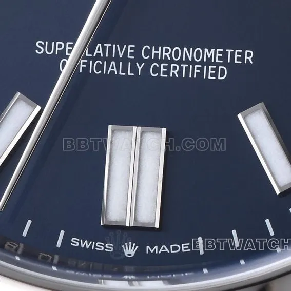 Factory C Rolex Oyster Perpetual 1:1top-tier replica41mmblue dialm124300-0003clasplive photos