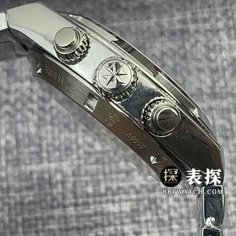 8F factory Vacheron Constantin watch men's silver white dialsteel bracelet picture and price side live photo