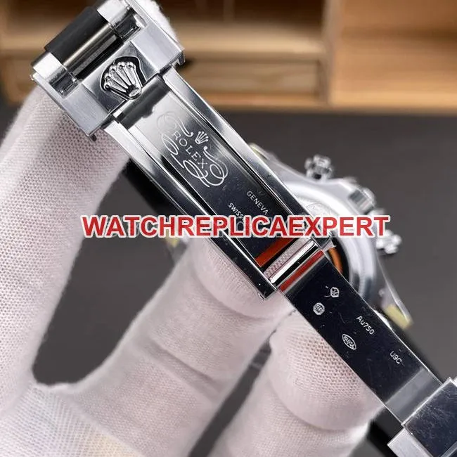 1:1replica watch QF factory DaytonaRolex silver gray plate 4131 mechanical front live photo